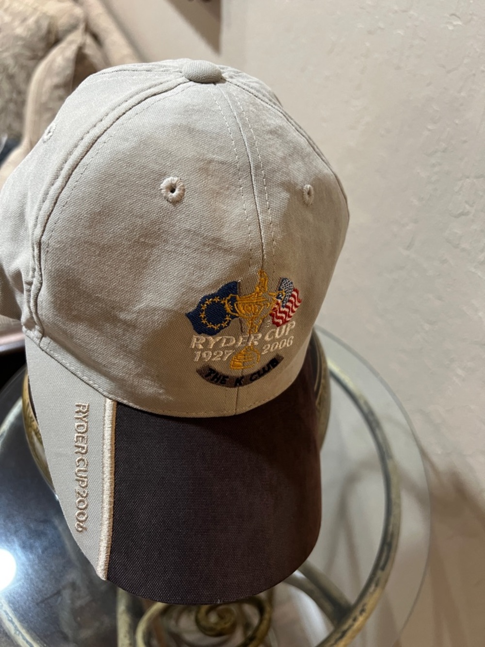 Vintage Official 1927-2006 Ryder Cup Matches Collection K-Club Red Golf ⛳️ Cap! - Picture 8 of 8